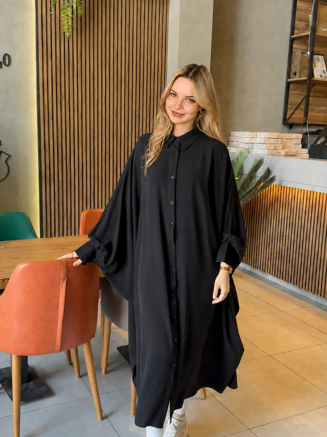 Robe Chemise Polime 🦋-