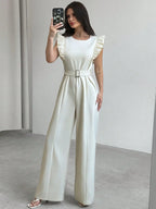 Combinaison Bella à Volants et Ceinture ✨