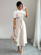 Robe Chanel à Ceinture ✨