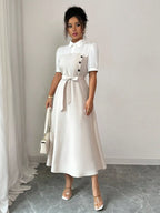 Robe Chanel à Ceinture ✨