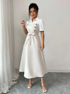 Robe Chanel à Ceinture ✨