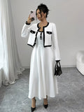 Ensemble 2 Pièces Robe & Veste Chic