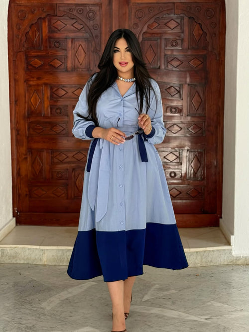 Robe Chemise Tendance 💎