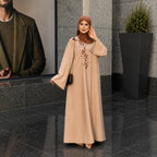 Abaya Fleur Brodée 2026