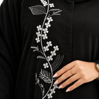 Abaya Fleur Brodée 2026